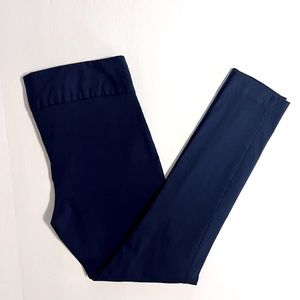 Metaphor Navy Straight Casual 3-Button Front Women’s Pants